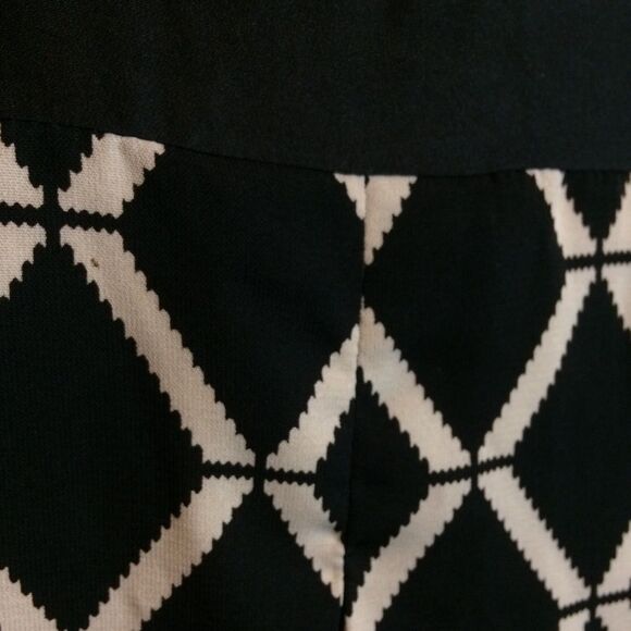 Collective Concepts Pleated Skirt-Diamond Pattern - Picture 7 of 12